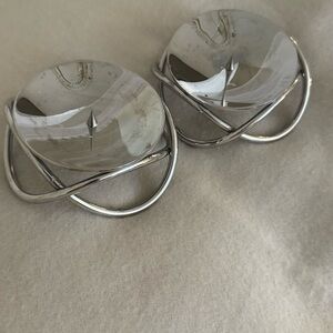 Georg Jensen Modernist Candle Holders (Set of 2) – Denmark